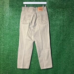 Vintage‎ 90s Levi's 550 Brown Washed Jeans